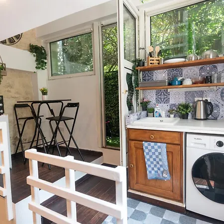 Duplex Parisien Metro13 Apartment *