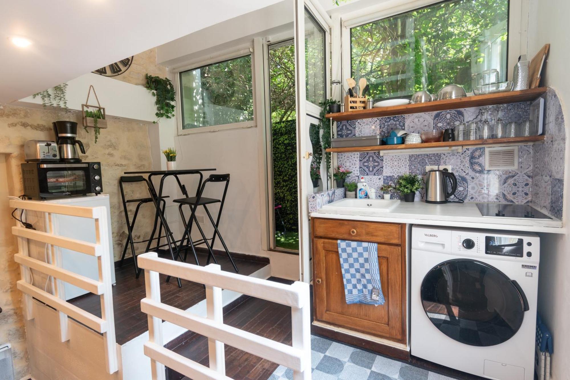 Duplex Parisien Métro13 Appartamento *